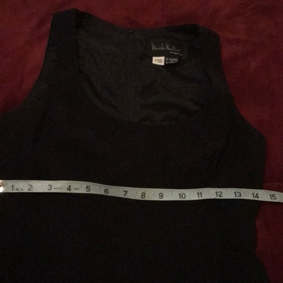 Nicole Miller black skater dress - Picture 2 of 4